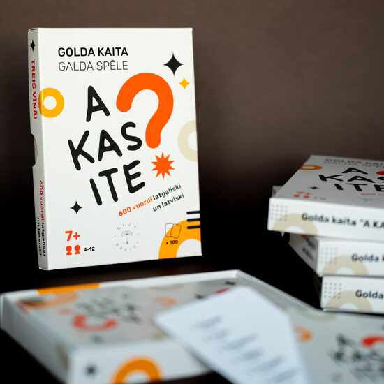 Galda spēle “A KAS ITE?” 